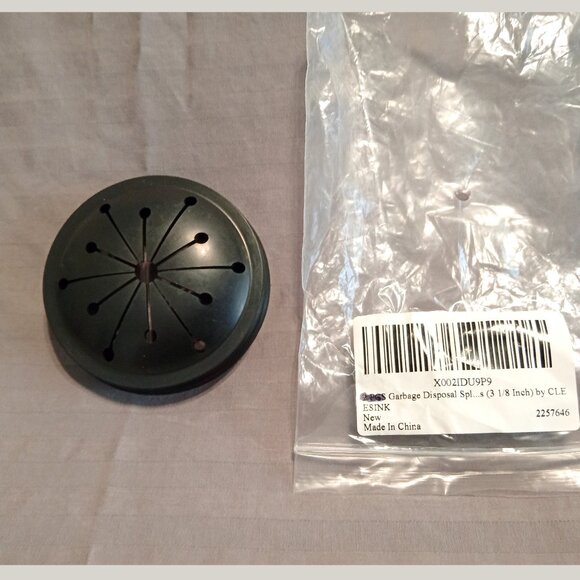 3-1/8 inch CleeSink Kitchen Garbage Disposal Splash Guard Sink Baffle (1 Pack) - Picture 2 of 8